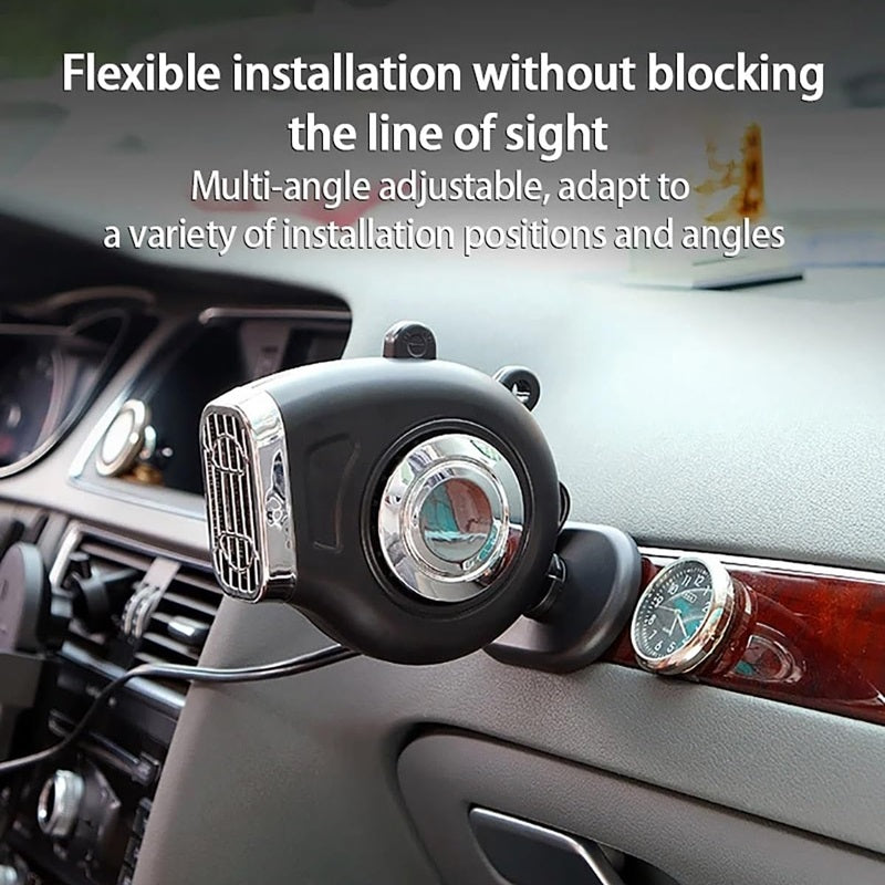 Riscaldamento per Auto 12V – Riscaldatore Portatile per Auto con Angolo Regolabile a 360°