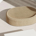 CATLOOM – Letto Ovale in Sisal per Gatti con Superficie Resistente per Graffiare e Riposo Morbido