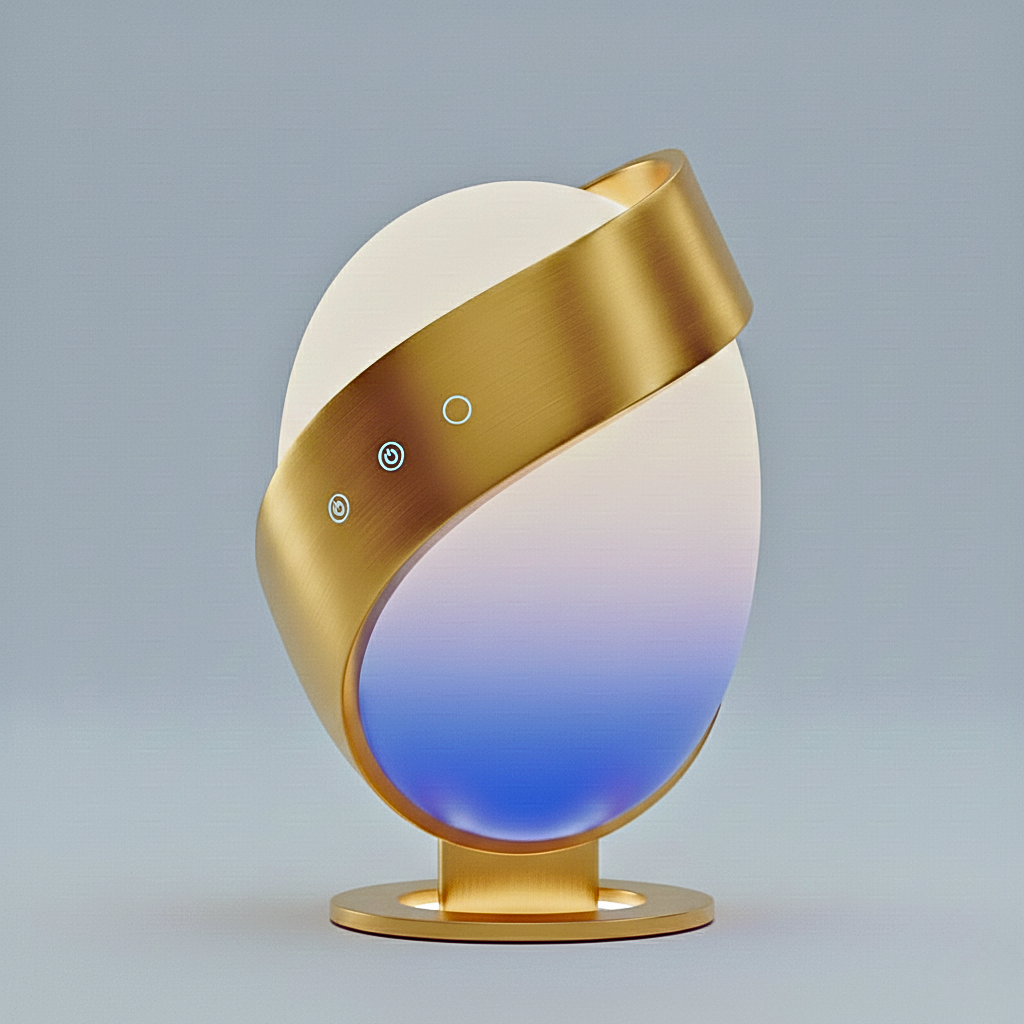 AuraOrb Lampada da Scrivania Ambientale Smart LED