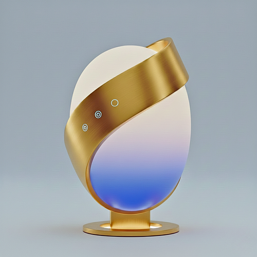 AuraOrb Lampada da Scrivania Ambientale Smart LED