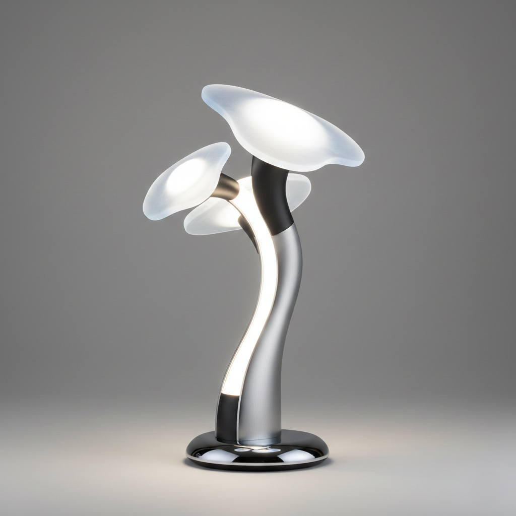 Lampada da Tavolo LED di Lusso Futuristica