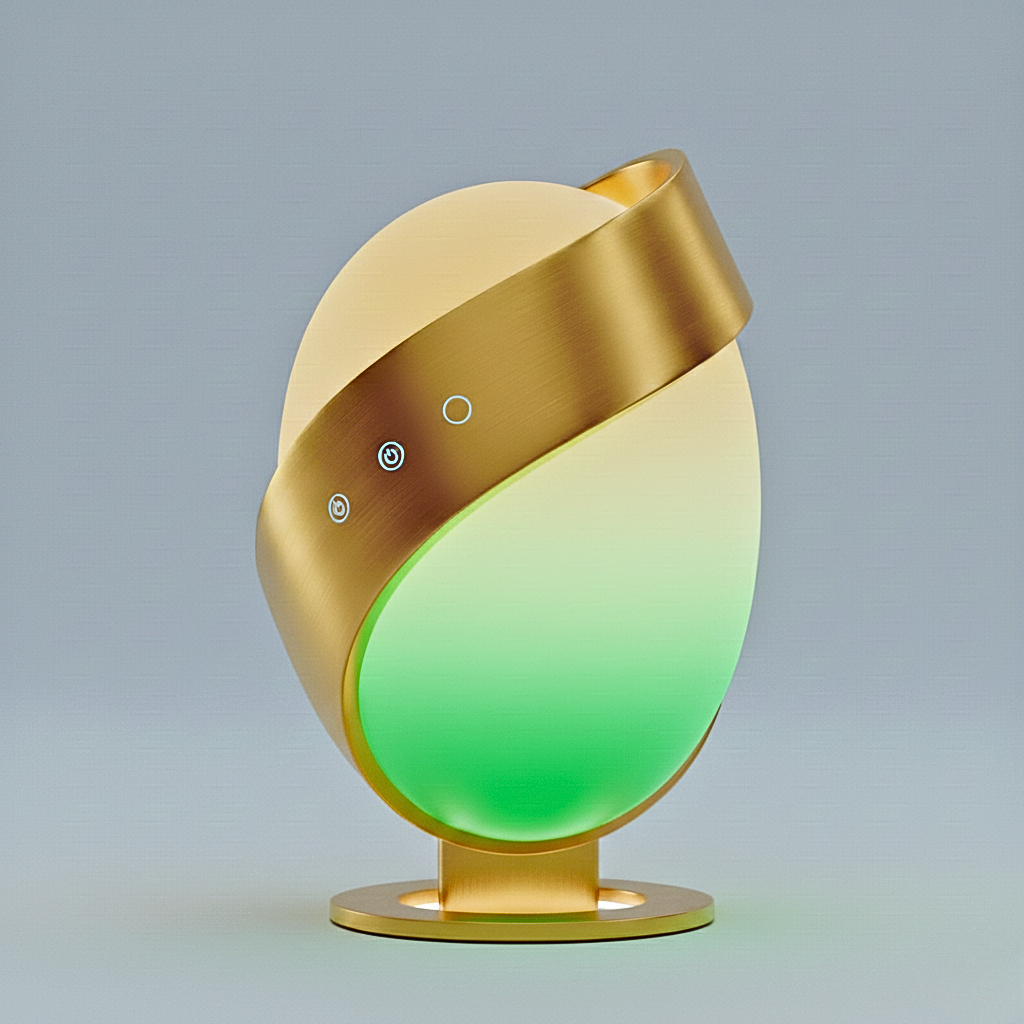 AuraOrb Lampada da Scrivania Ambientale Smart LED