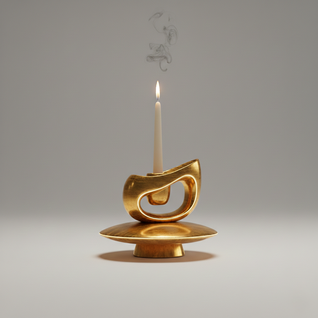 Portacandele Nordico Moderno