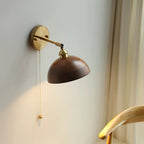 Eira Vintage Lampada da Parete con Interruttore a Catena