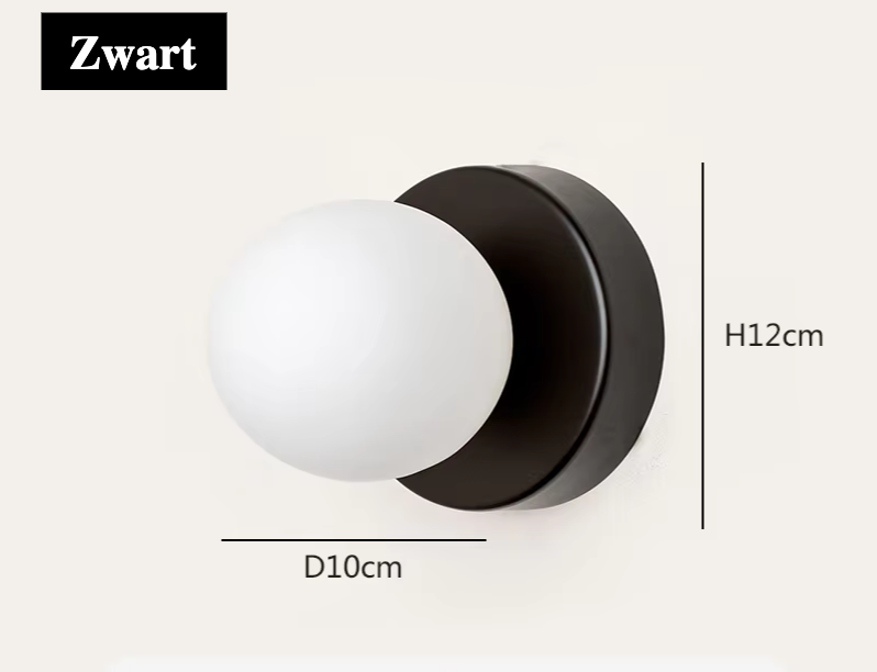 LumiGlobe – Lampada a sospensione scandinava moderna con design in vetro