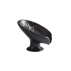 Portasapone in Ceramica Portatile Accessorio da Bagno con Drenaggio