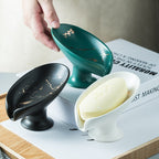 Portasapone in Ceramica Portatile Accessorio da Bagno con Drenaggio