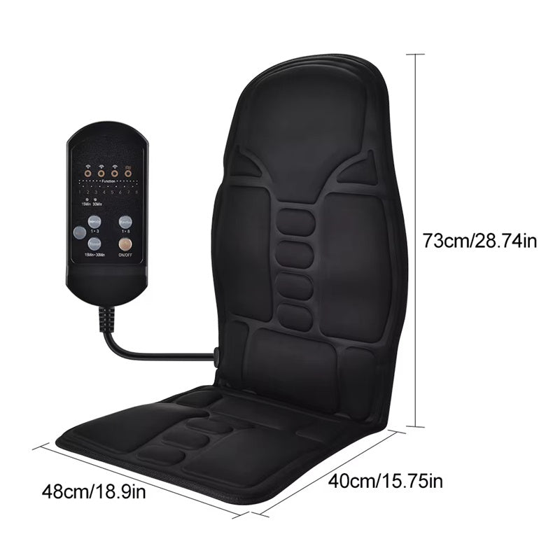 Cuscino Massaggiante Elettrico con Calore – Cuscino Massaggiante per Casa e Auto