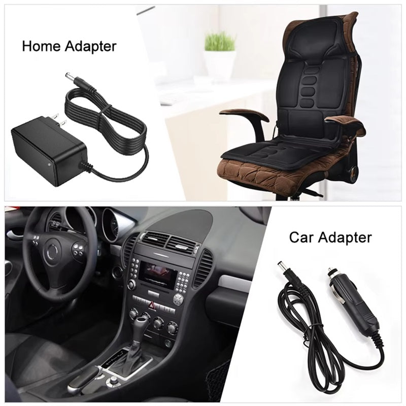 Cuscino Massaggiante Elettrico con Calore – Cuscino Massaggiante per Casa e Auto