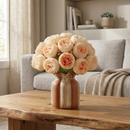 Bouquet di Peonie Artificiali Decorativo per Casa e Matrimonio