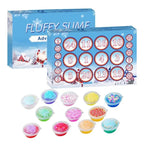 Calendario dell'Avvento di 24 Giorni di Slime per Bambini – Countdown di Natale