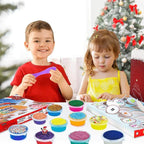 Calendario dell'Avvento di 24 Giorni di Slime per Bambini – Countdown di Natale