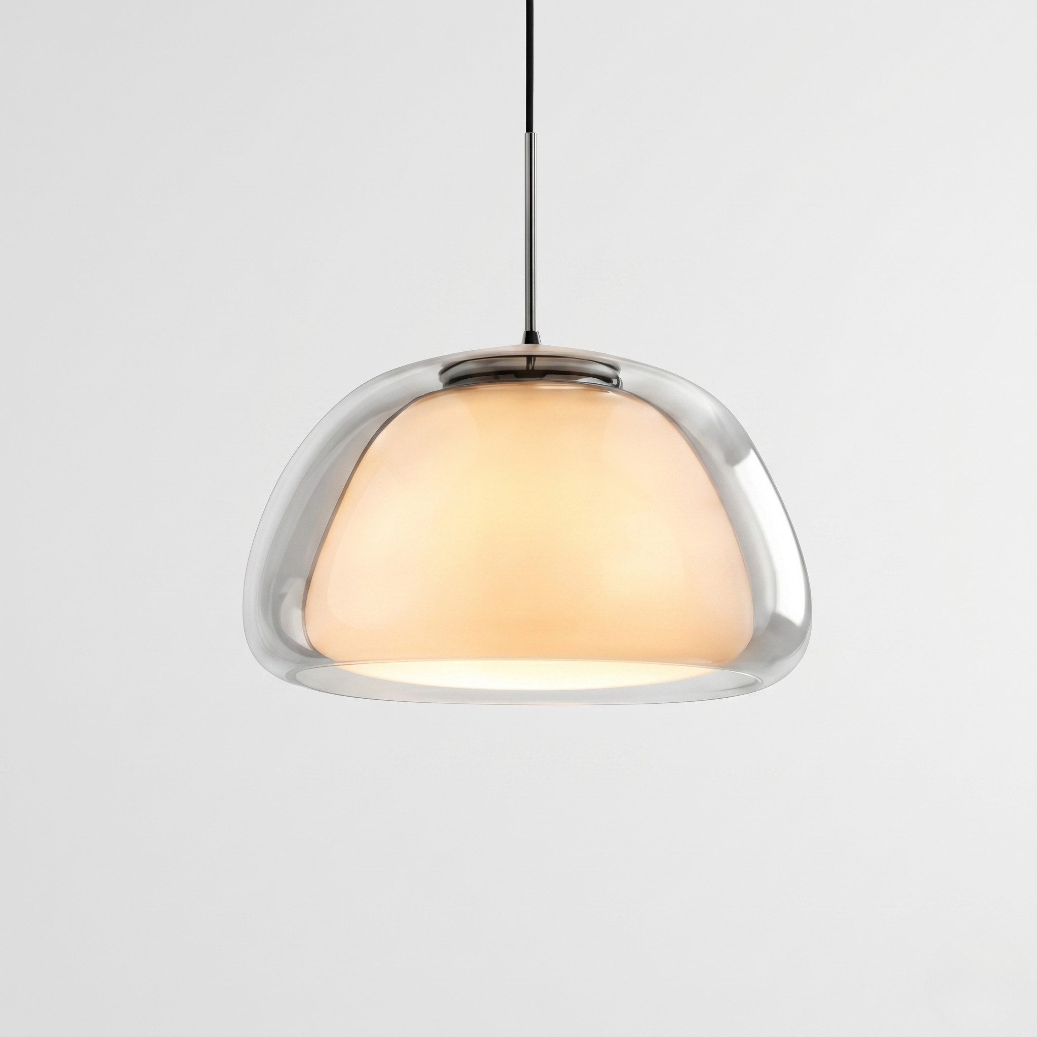 Lampada a Sospensione Design Cupola Moderna per Interni