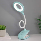 CLIPGLOW – Luce di lettura LED USB dimmerabile con clip e collo regolabile