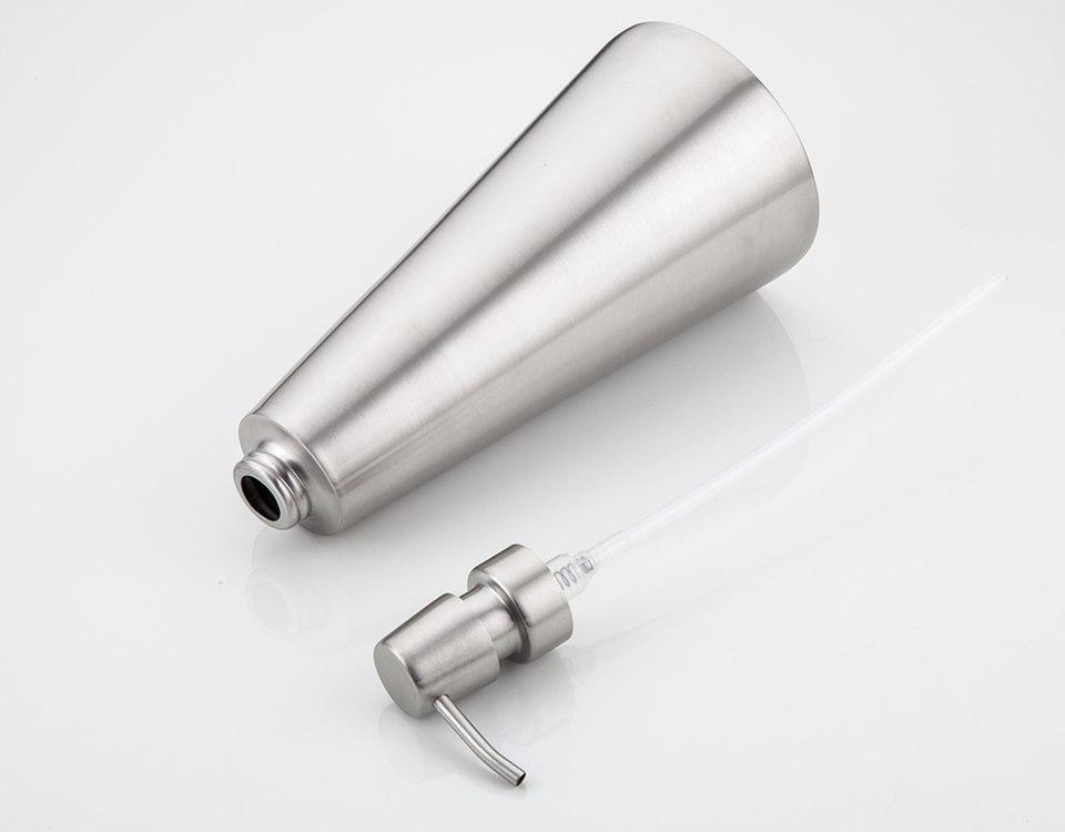 Dispenser di Sapone Liquido a Forma di Cono Accessorio per Bagno