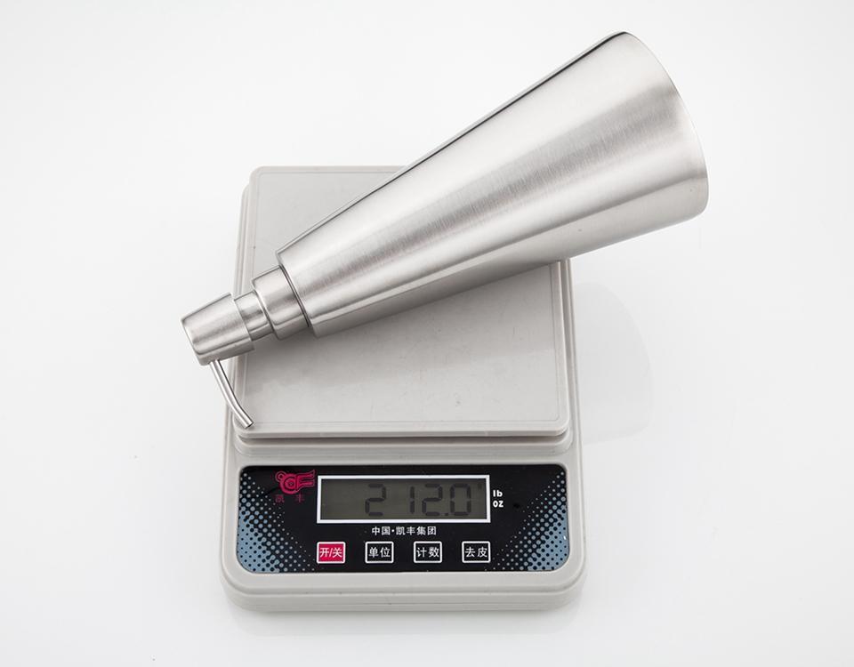 Dispenser di Sapone Liquido a Forma di Cono Accessorio per Bagno
