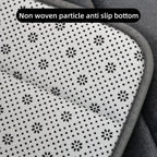 TAPPETO IN VELLUTO CORALLO – Tappeto Morbido per Bagno con Design Antiscivolo per Comfort e Sicurezza