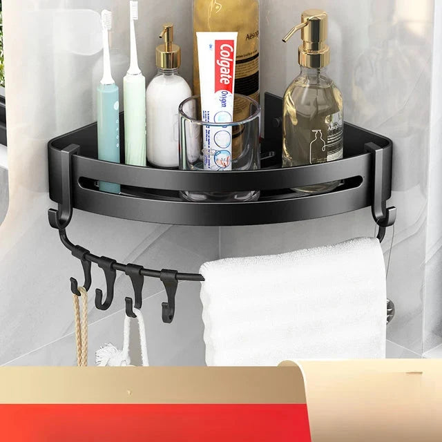 Mensole Angolari Per La Doccia Organizzatore Da Bagno Con Gancio Senza Foratura