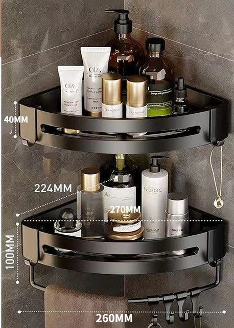 Mensole Angolari Per La Doccia Accessorio Da Bagno Montato A Muro