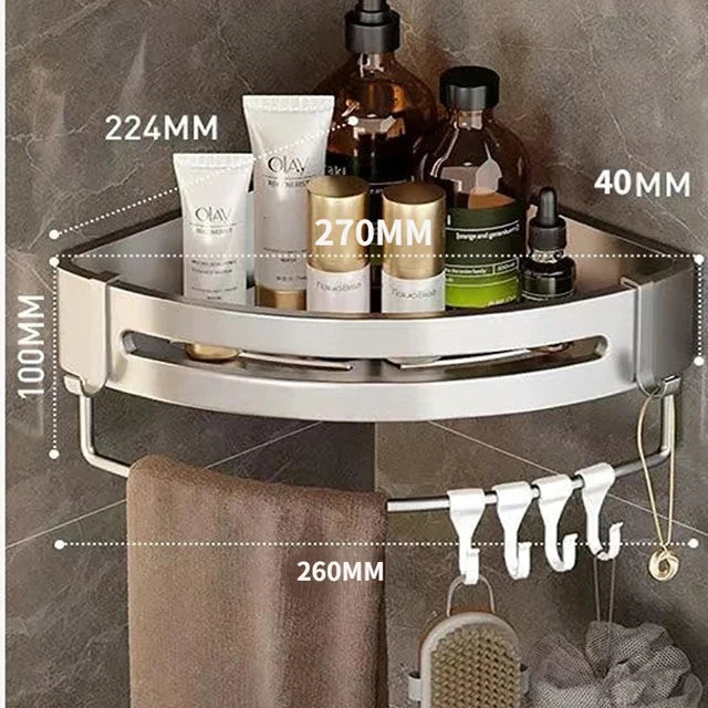 Mensole Angolari Per La Doccia Accessorio Da Bagno Montato A Muro