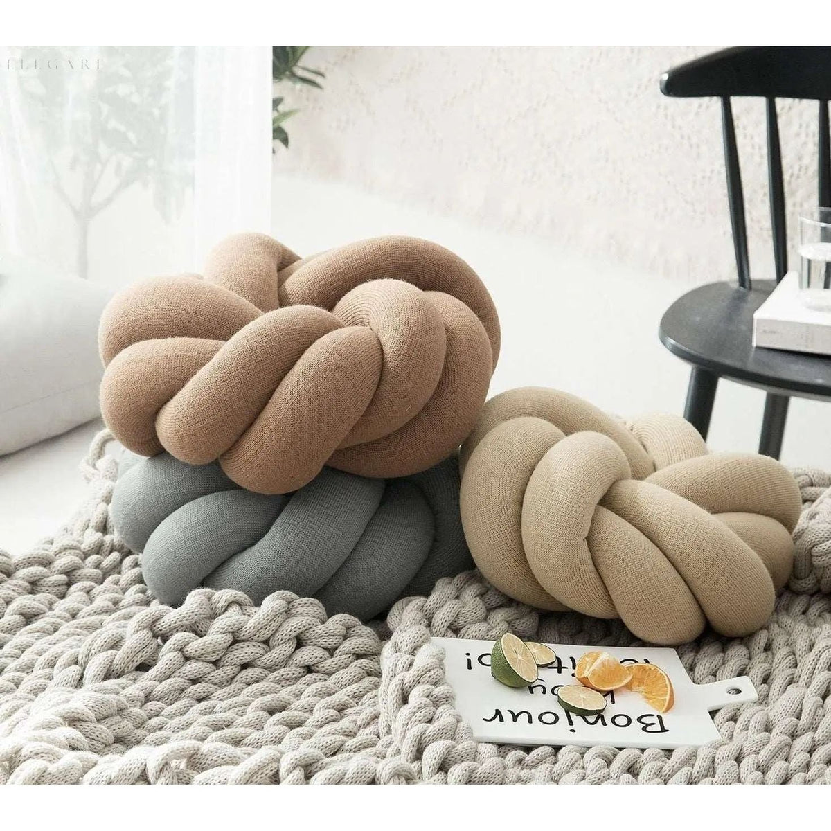 Cuscino a Nodo in Cotone - Cuscino a Nodo in Cotone