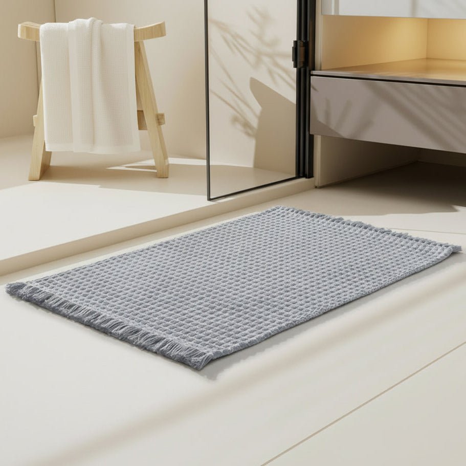 COZYDROP – Tappeto da Bagno in Microfibra Spessa con Retro Antiscivolo