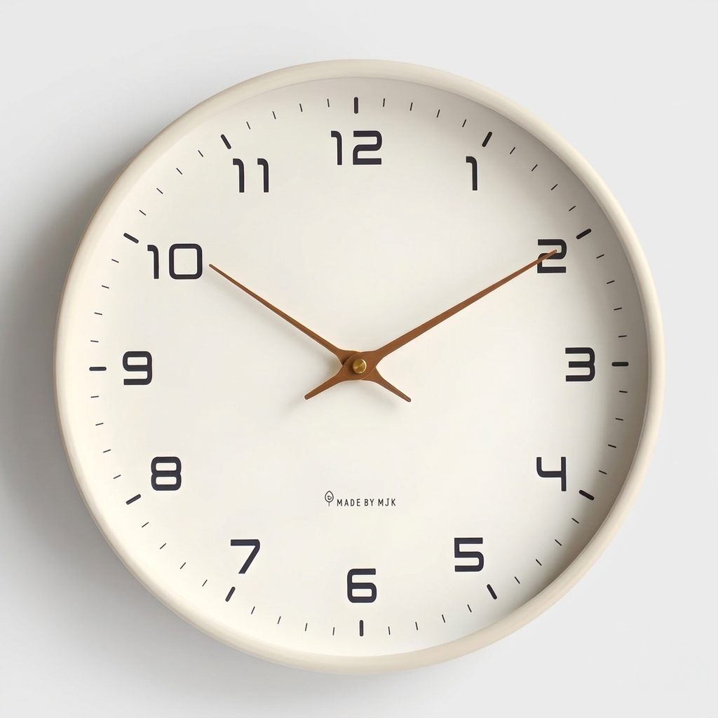 Orologio da Parete Silenzioso Design Moderno Rotondo