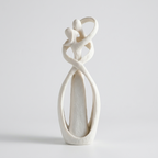 Statua Decorativa Coppia Astratta Moderna Idea Regalo Romantica