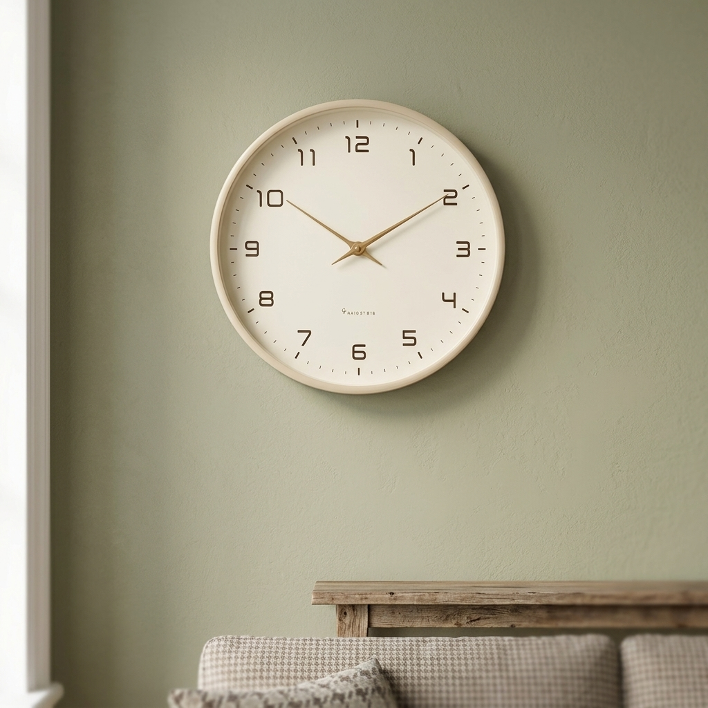 Orologio da Parete Silenzioso Design Moderno Rotondo