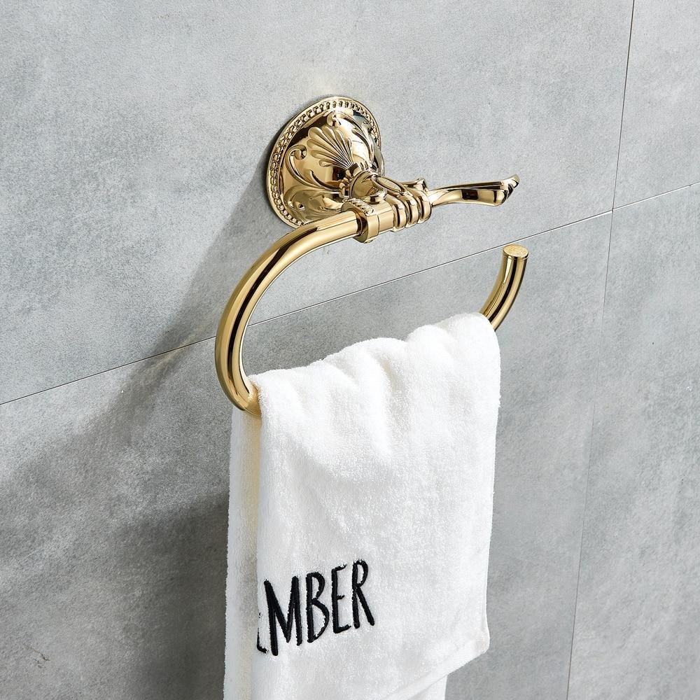 Anello per Asciugamano da Bagno Semicerchio Creativo