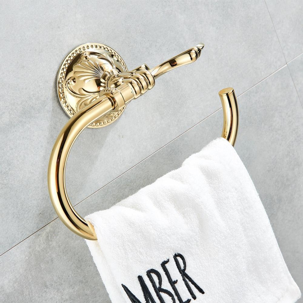 Anello per Asciugamano da Bagno Semicerchio Creativo
