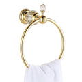 Anello Portasciugamano in Cristallo Accessorio per Bagno