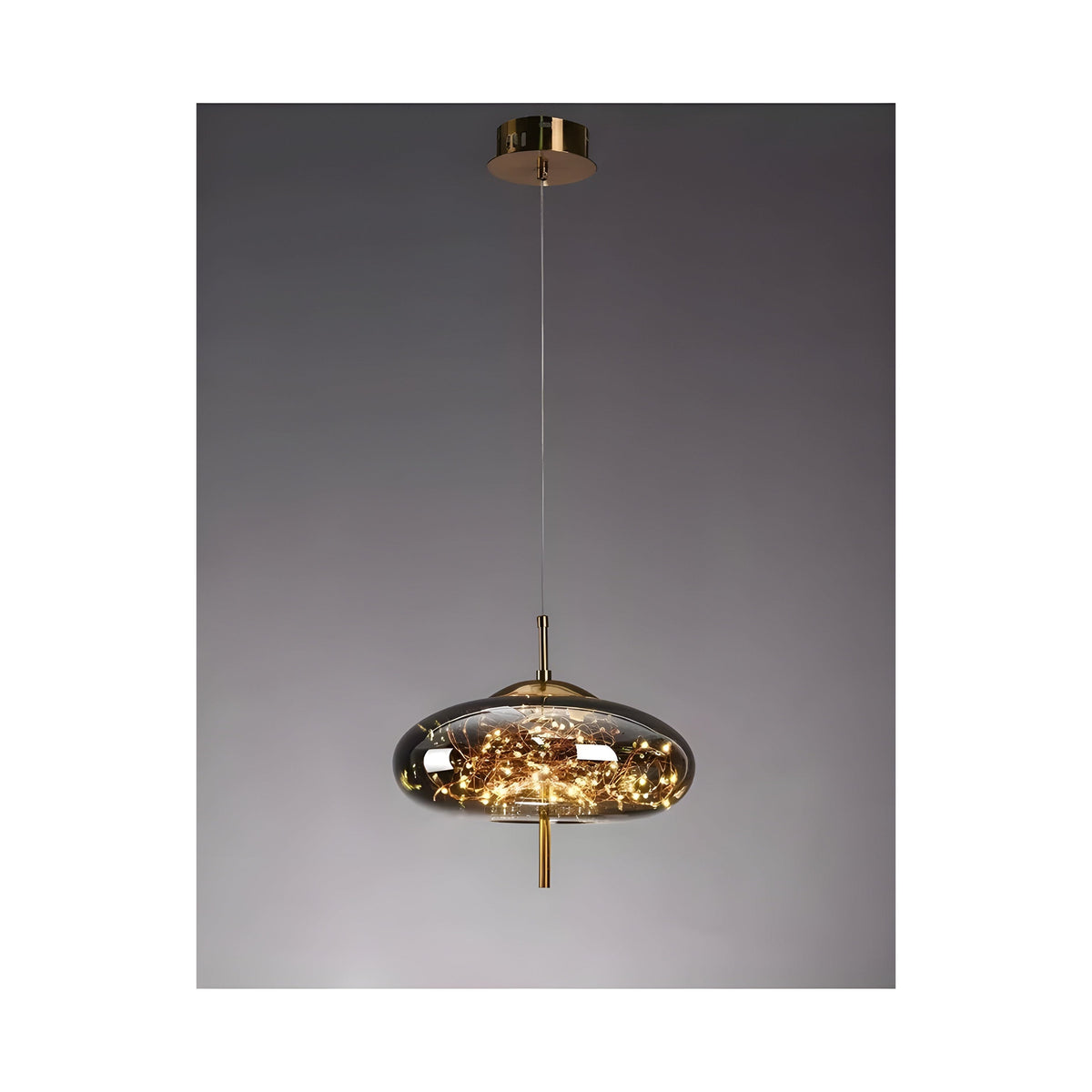 CrystalBeam Light - Moderna lampada a sospensione LED Stelle