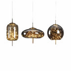 CrystalBeam Light - Moderna lampada a sospensione LED Stelle