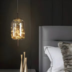 CrystalBeam Light - Moderna lampada a sospensione LED Stelle