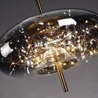 CrystalBeam Light - Moderna lampada a sospensione LED Stelle