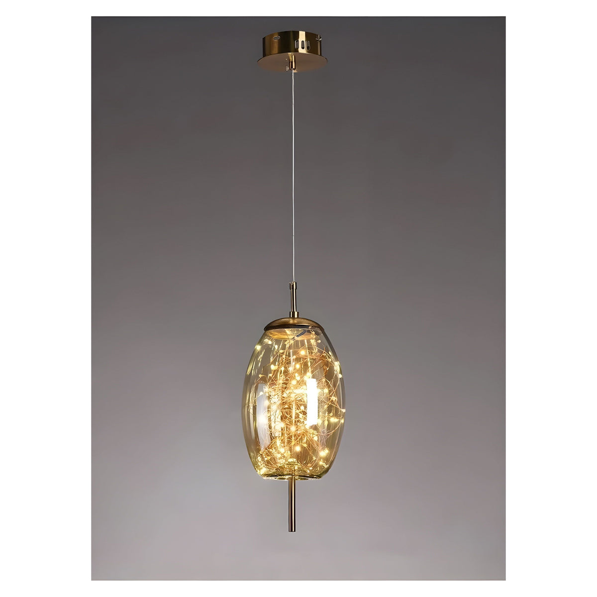 CrystalBeam Light - Moderna lampada a sospensione LED Stelle