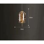 CrystalBeam Light - Moderna lampada a sospensione LED Stelle