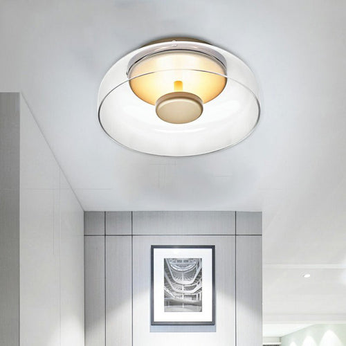 CrystalShine LED Plafoniera | Design in Vetro Moderno