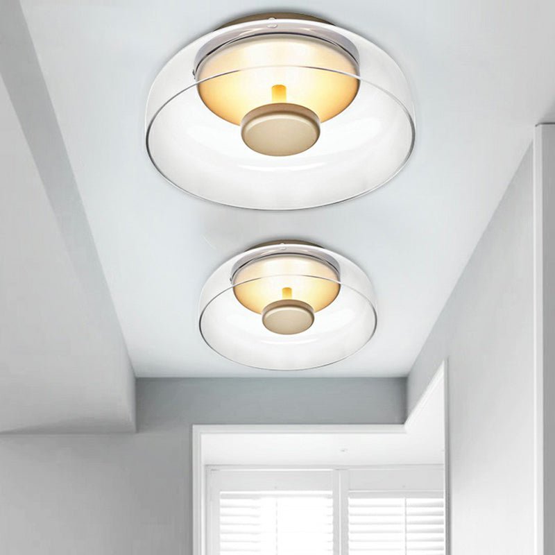 CrystalShine LED Plafoniera | Design in Vetro Moderno