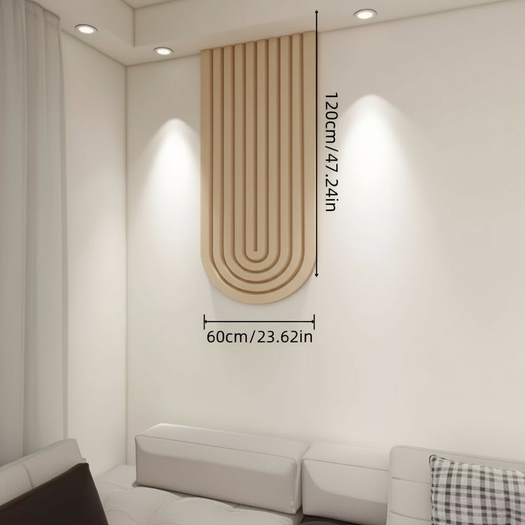 CURVEPIN – Moderno Pannello di Feltro Curvo per Note, Foto e Esposizioni