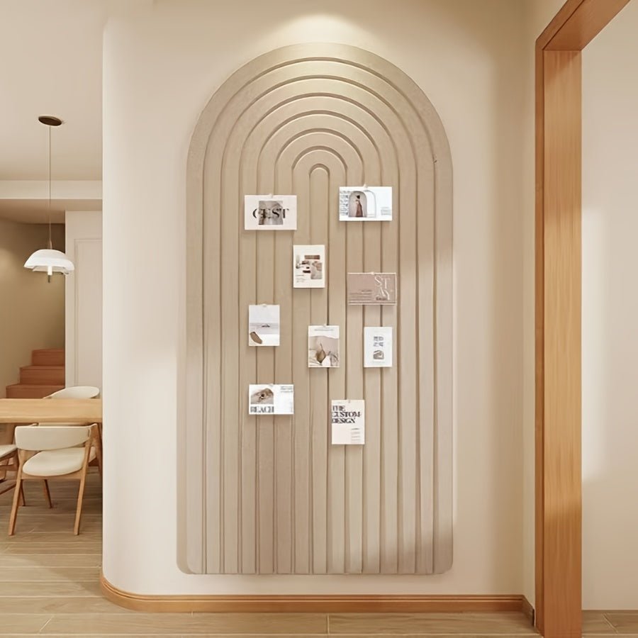 CURVEPIN – Moderno Pannello di Feltro Curvo per Note, Foto e Esposizioni