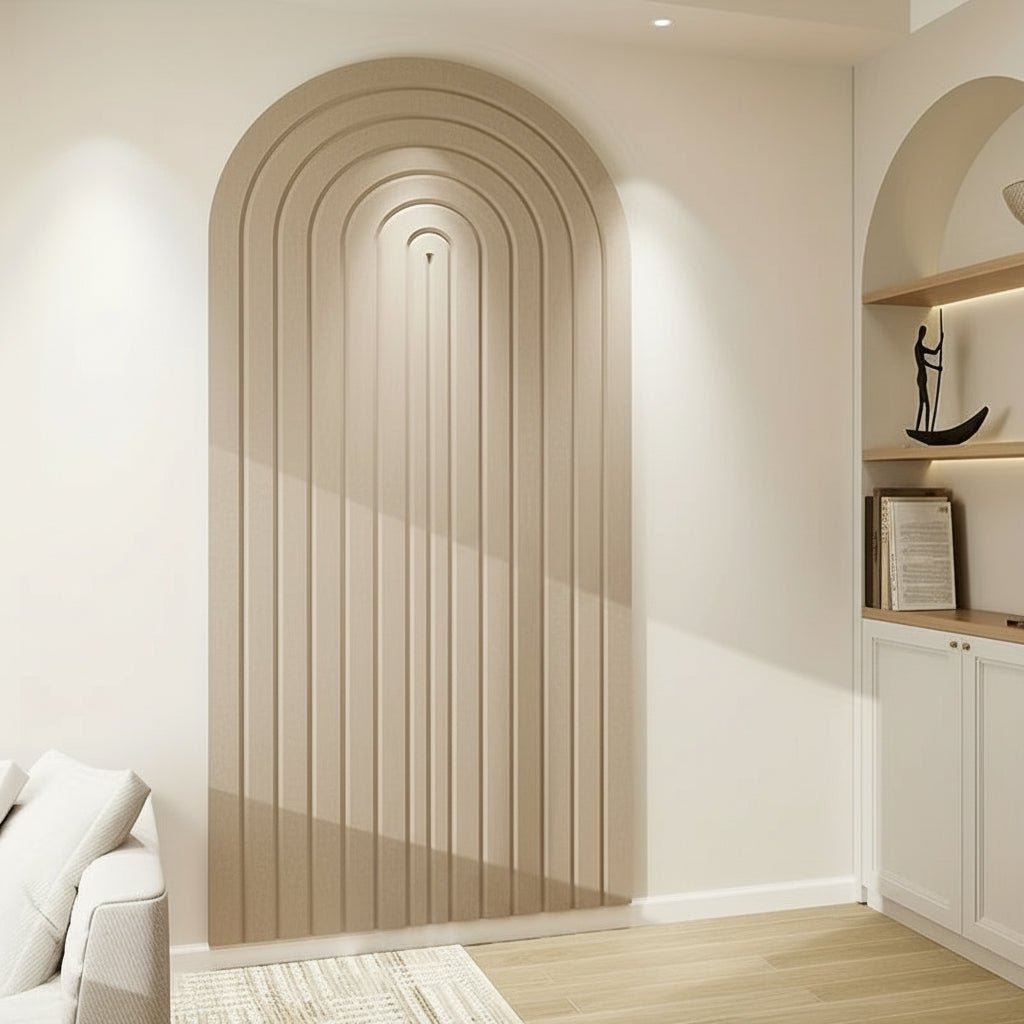 CURVEPIN – Moderno Pannello di Feltro Curvo per Note, Foto e Esposizioni