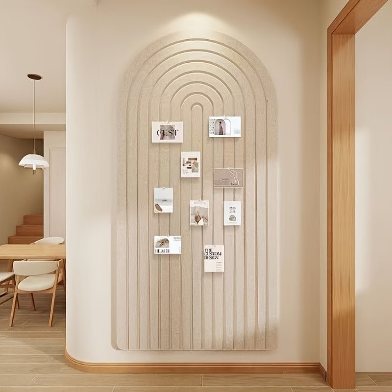 CURVEPIN – Moderno Pannello di Feltro Curvo per Note, Foto e Esposizioni
