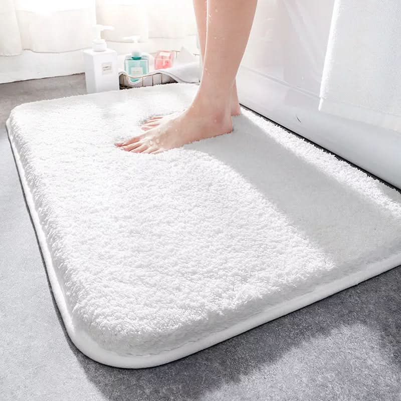 CUSHLY – Tappetino da Bagno in Microfibra Extra Spesso con Retro Antiscivolo