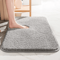 CUSHLY – Tappetino da Bagno in Microfibra Extra Spesso con Retro Antiscivolo