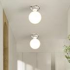 DomeAura Light - Lampada da soffitto moderna con montaggio a filo
