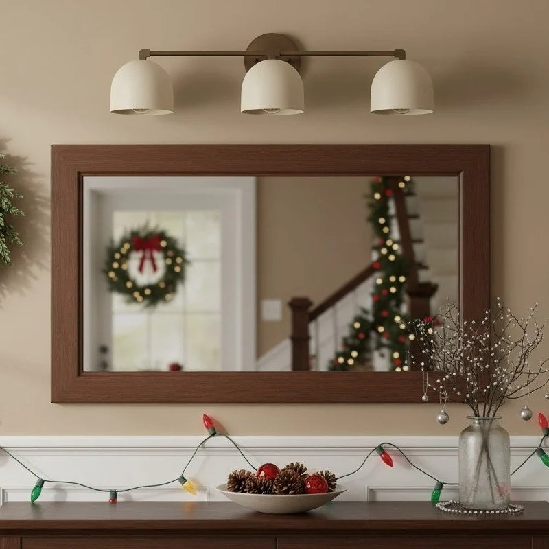 Applique da Parete in Ottone Chroma Dome per Bagno Moderno