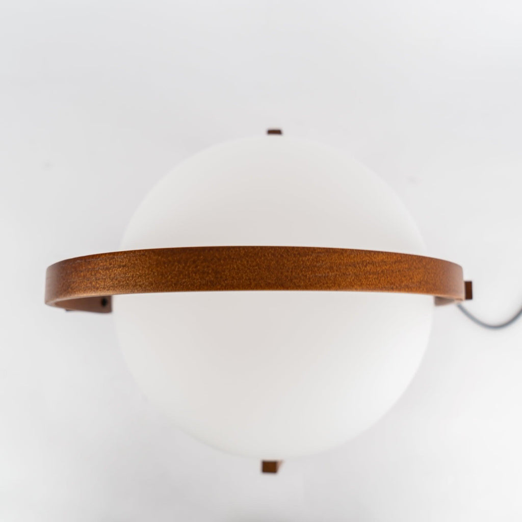 Lampada da Tavolo in Vetro a Forma di Lanterna Portatile