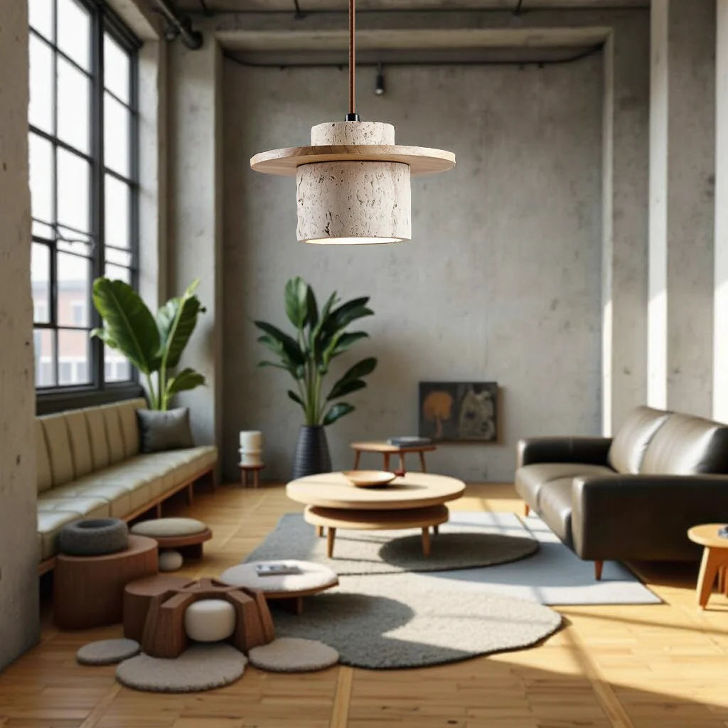 OCS - Moderna Lampada a Sospensione Giapponese LED